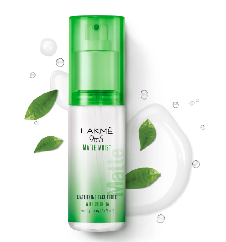 Show details for Lakme 9To5 Matte Moist Mattifying Face Toner - 60 ML Picture of Lakme 9To5 Matte Moist Mattifying Face Toner - 60 ML