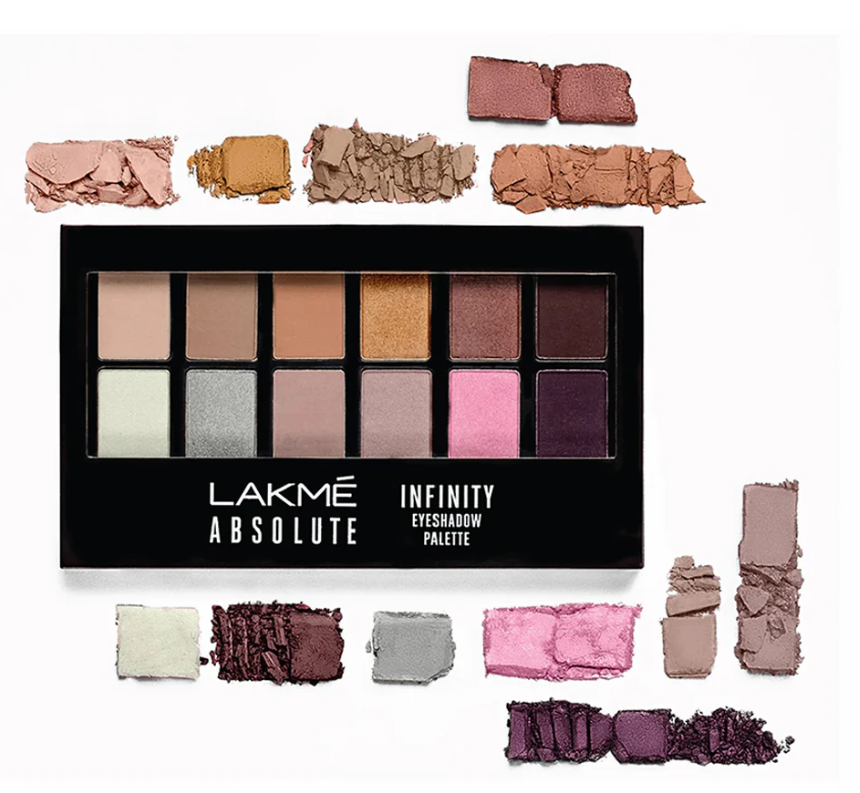 Picture of Lakme Absolute Infinity Eyeshadow Palette - 12 gm