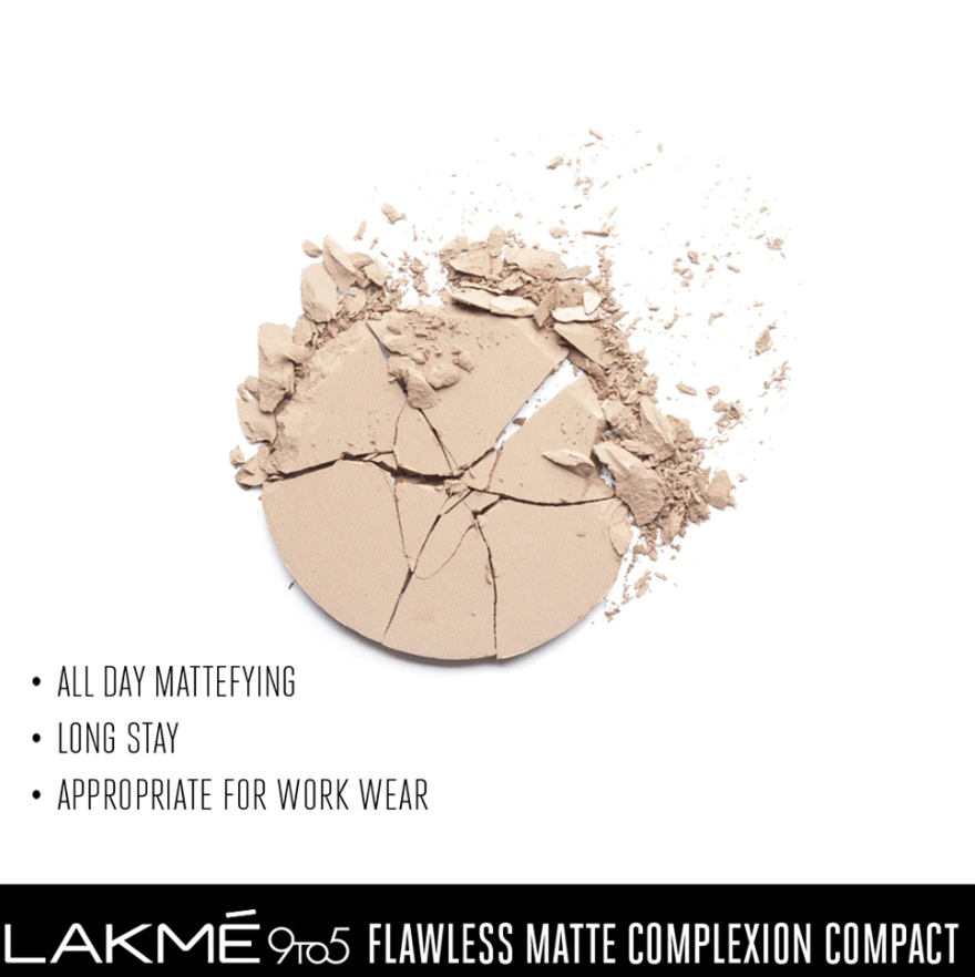 Picture of Lakme 9 To 5 Flawless Matte Complexion Compact - 8 gm
