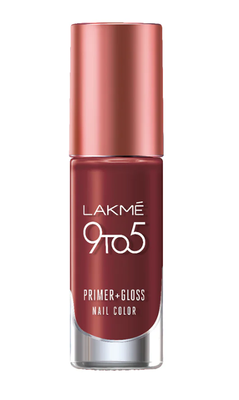 Show details for Lakme 9 To 5 Primer + Gloss Nail Colour - 6 ML Picture of Lakme 9 To 5 Primer + Gloss Nail Colour - 6 ML