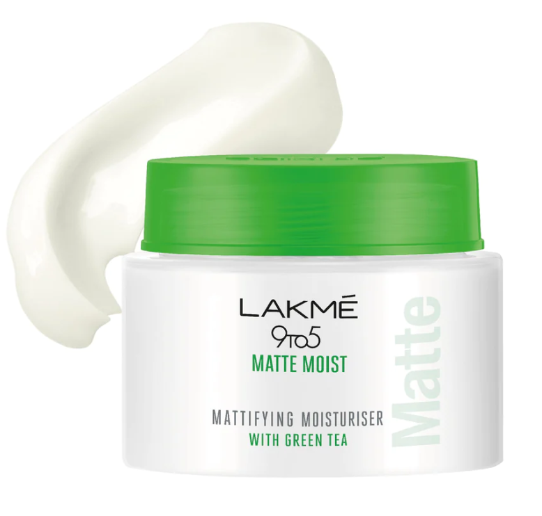 Show details for Lakme 9 To 5 Matte Moist Mattifying Moisturiser - 50 gm Picture of Lakme 9 To 5 Matte Moist Mattifying Moisturiser - 50 gm