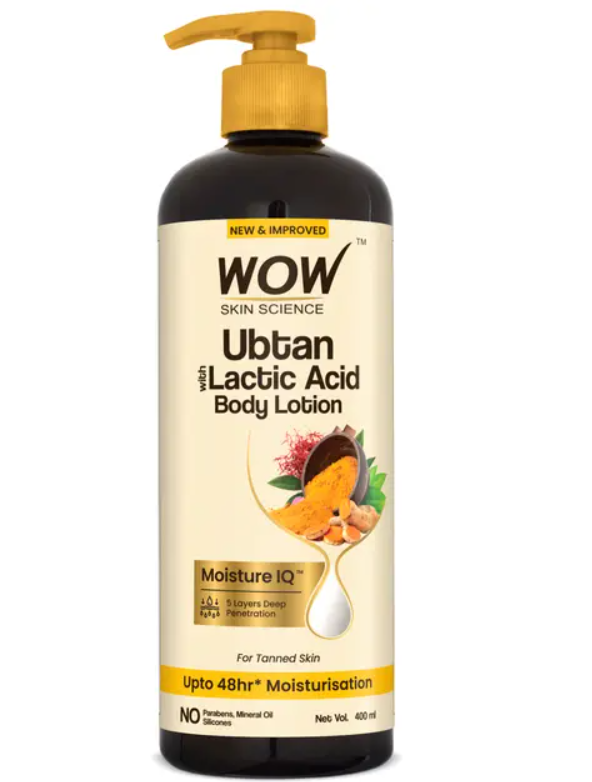 Picture of Wow Skin Science Ubtan Body Lotion - 400 ML