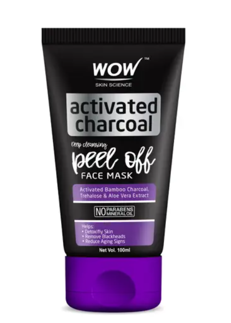 Picture of  Wow Skin Science Activated Charcoal Peel Off Face Mask - 100 ML