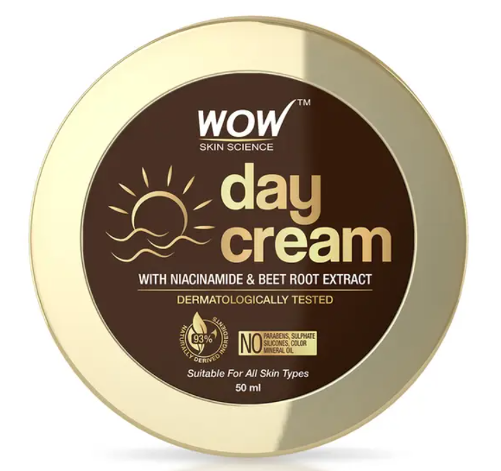 Show details for  Wow Skin Science Day Cream With Niacinamide & Beetroot Extract - 50 ML Picture of  Wow Skin Science Day Cream With Niacinamide & Beetroot Extract - 50 ML