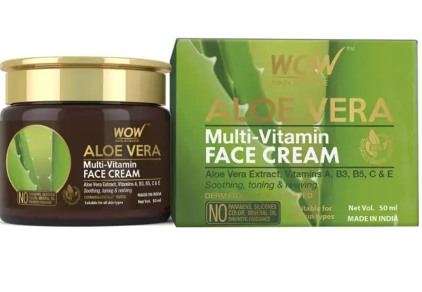 Picture of Wow Skin Science Aloe Vera Multi Vitamin Face Cream - 50 ML