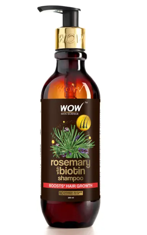 Show details for Wow Skin Science Rosemary With Biotin Shampoo - 250 ML Picture of Wow Skin Science Rosemary With Biotin Shampoo - 250 ML