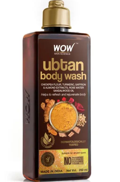 Show details for Wow Skin Science Ubtan Body Wash - 250 ML Picture of Wow Skin Science Ubtan Body Wash - 250 ML