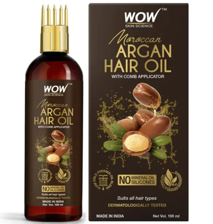 Picture of Wow Skin Science Moroccan Argan Hair Oil - 100 ML