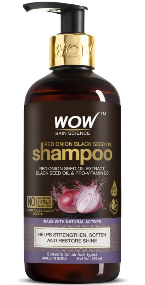 Picture of Wow Skin Science Red Onion Black Seed Oil Shampoo - 300 ML