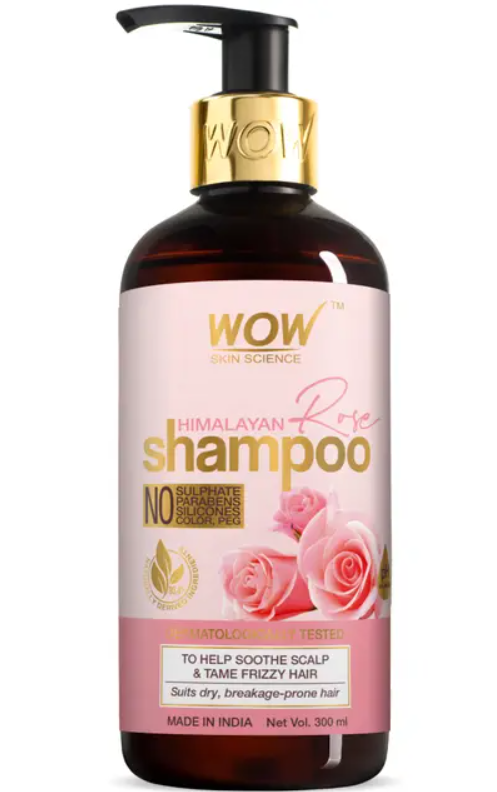 Show details for Wow Skin Science Himalayan Rose Shampoo - 300 ML Picture of Wow Skin Science Himalayan Rose Shampoo - 300 ML
