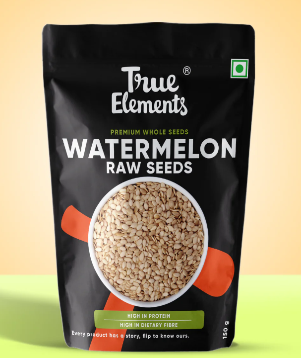 Show details for True Elements Raw Watermelon Seeds - 250 GM Picture of True Elements Raw Watermelon Seeds - 250 GM