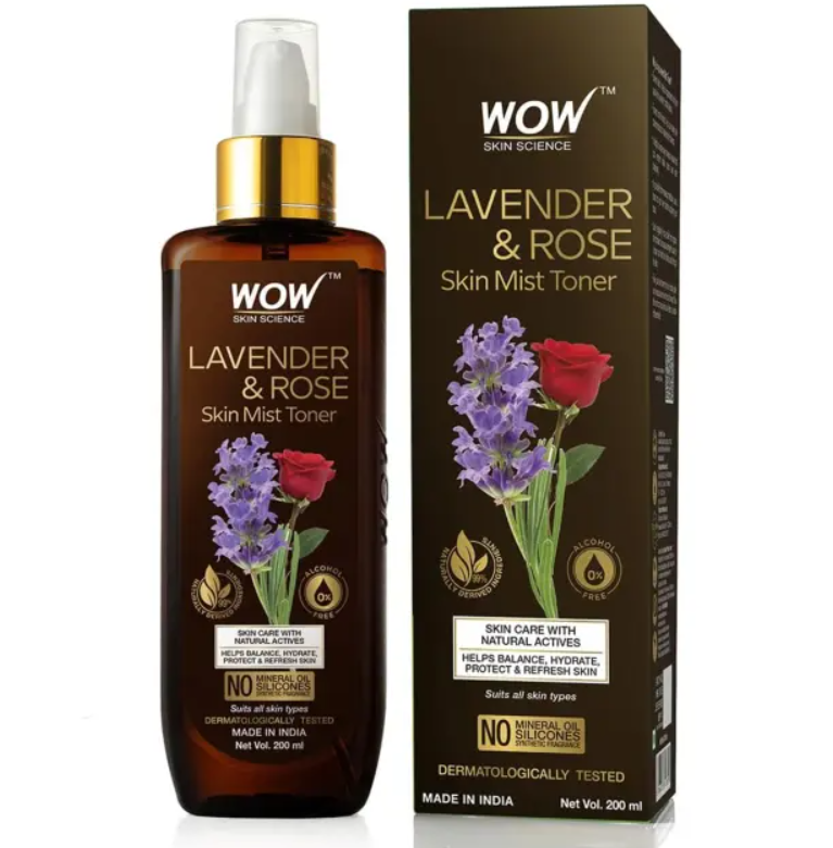 Picture of Wow Skin Science Lavender & Rose Skin Mist Toner - 200 ML