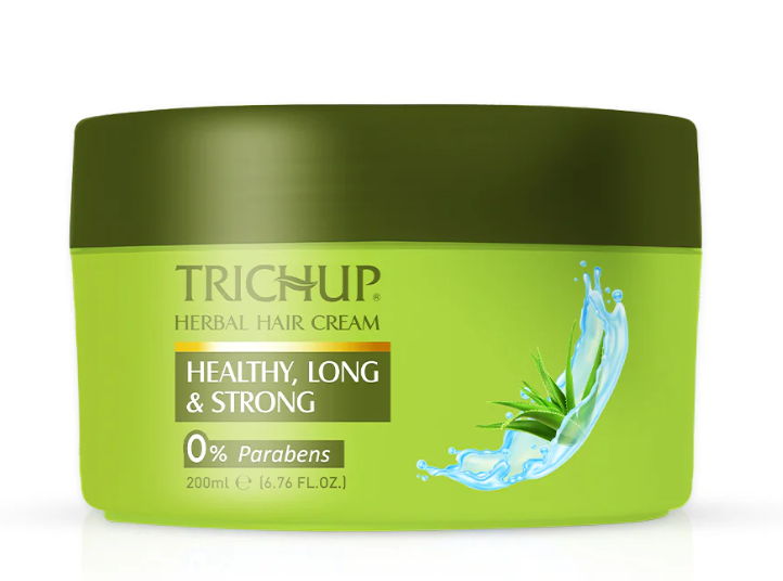 Show details for Trichup Healthy Long & Strong Herbal Hair Cream - 200 ML Picture of Trichup Healthy Long & Strong Herbal Hair Cream - 200 ML