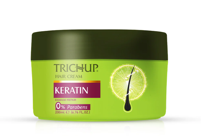 Show details for Trichup Keratin Damaged Hair Repair Cream - 200 ML Picture of Trichup Keratin Damaged Hair Repair Cream - 200 ML