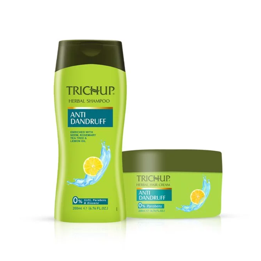 Show details for Trichup Anti-Dandruff Shampoo & Cream Kit - 200ML+200ML Picture of Trichup Anti-Dandruff Shampoo & Cream Kit - 200ML+200ML