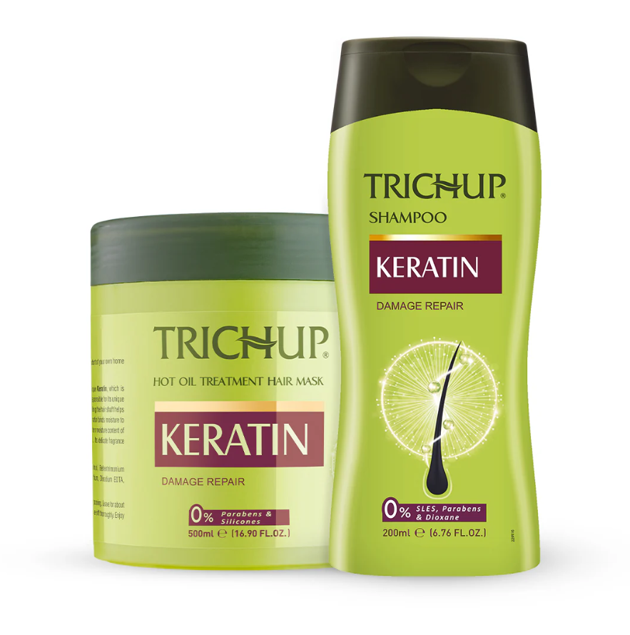 Picture of Trichup Keratin Shampoo 200ML & Hair Mask 500 ML