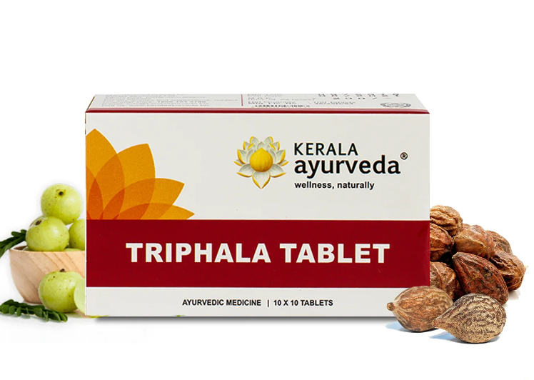 Show details for Kerala Ayurveda Triphala Tablets 100 Nos Picture of Kerala Ayurveda Triphala Tablets 100 Nos