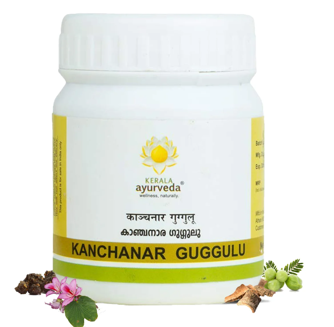 Show details for Kerala Ayurveda Kanchanar Guggulu 60 Nos Picture of Kerala Ayurveda Kanchanar Guggulu 60 Nos