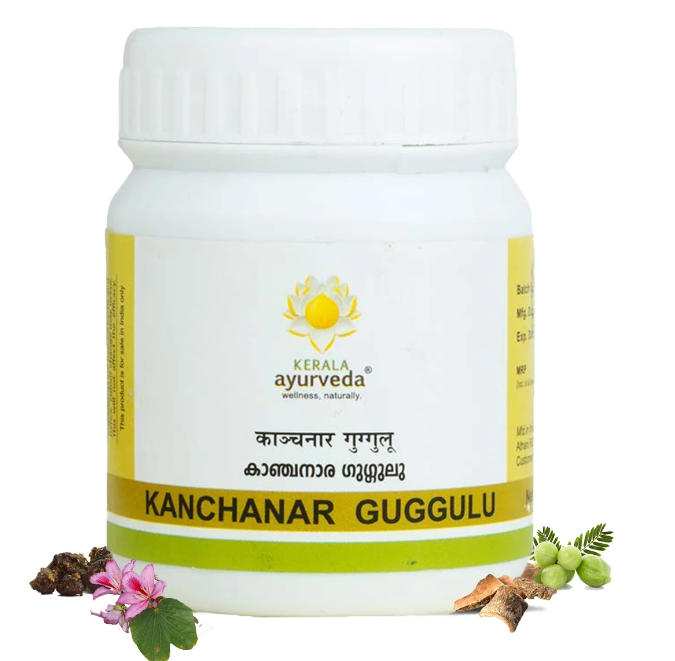 Picture of Kerala Ayurveda Kanchanar Guggulu 60 Nos