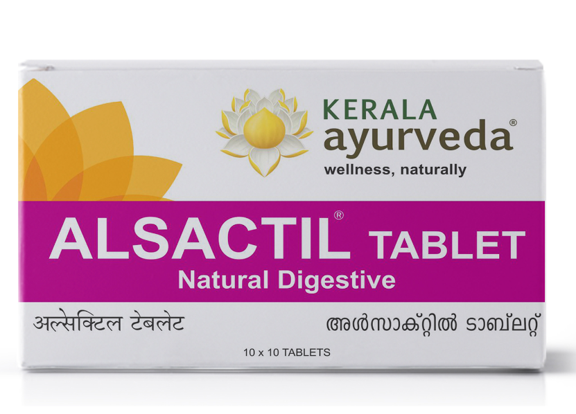 Picture of Kerala Ayurveda Alsactil Tablet 100 Nos