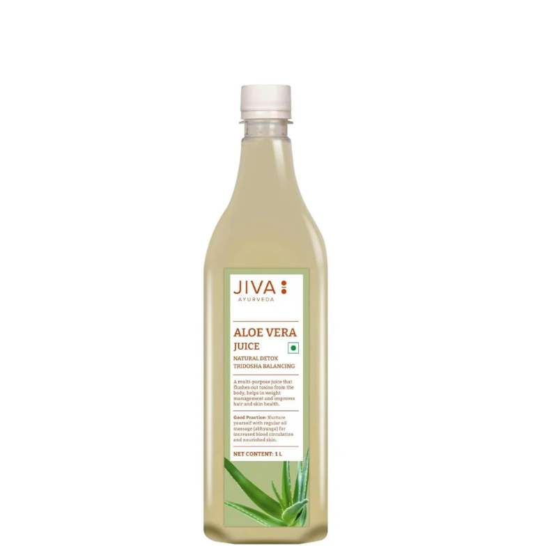 Show details for Jiva Ayurveda Aloe Vera Juice - 1L - Pack of 1 Picture of Jiva Ayurveda Aloe Vera Juice - 1L - Pack of 1