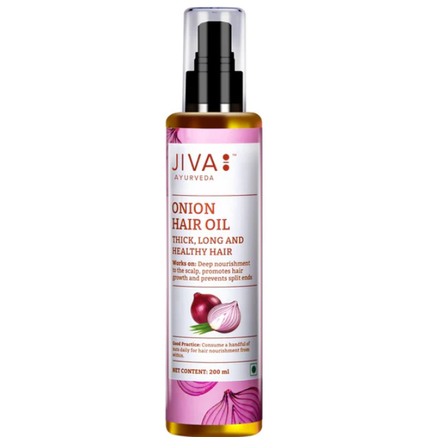 Picture of Jiva Ayurveda Onion Hair Oil - 200 ML