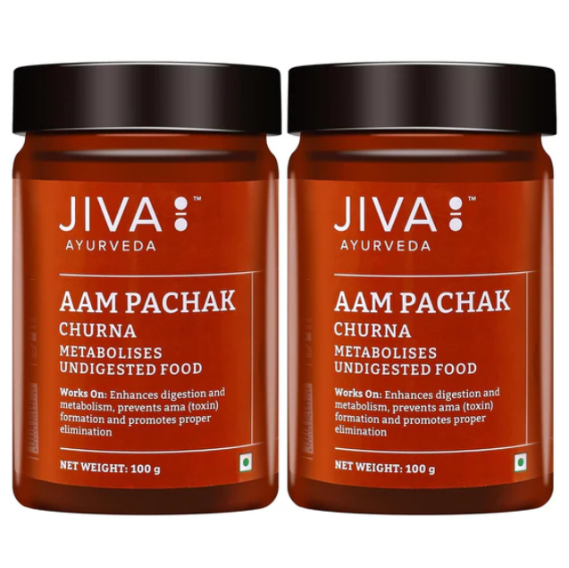 Show details for Jiva Ayurveda Aam Pachak Churna - 100 gm - Pack of 2 Picture of Jiva Ayurveda Aam Pachak Churna - 100 gm - Pack of 2