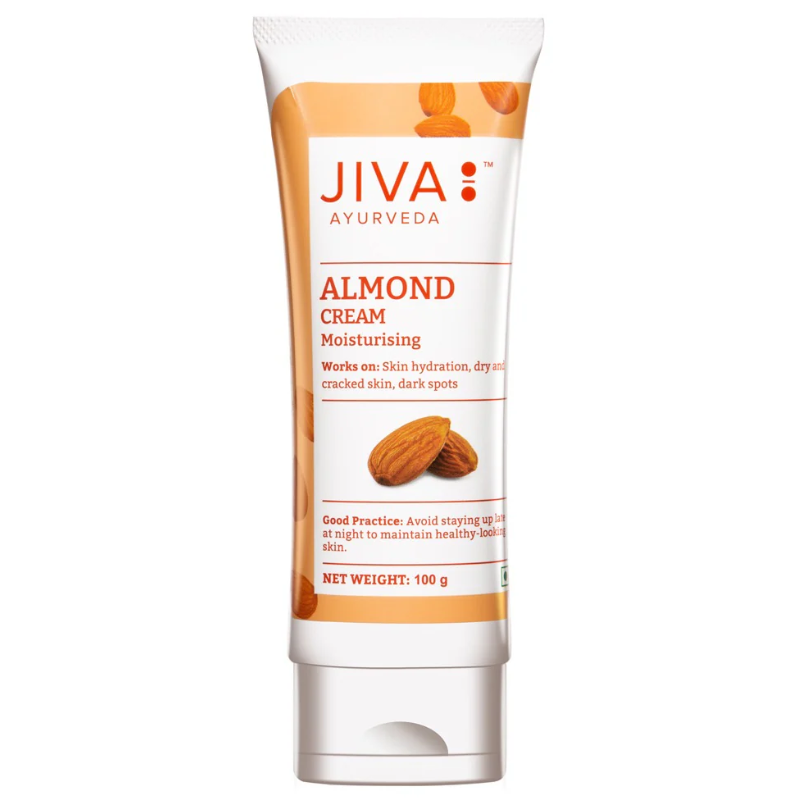 Picture of Jiva Ayurveda  Almond Cream - 100 gm - Pack of 1
