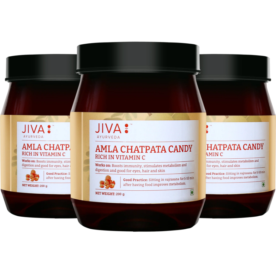 Show details for Jiva Ayurveda Amla Chatpata Candy - 200 gm - Pack of 3 Picture of Jiva Ayurveda Amla Chatpata Candy - 200 gm - Pack of 3
