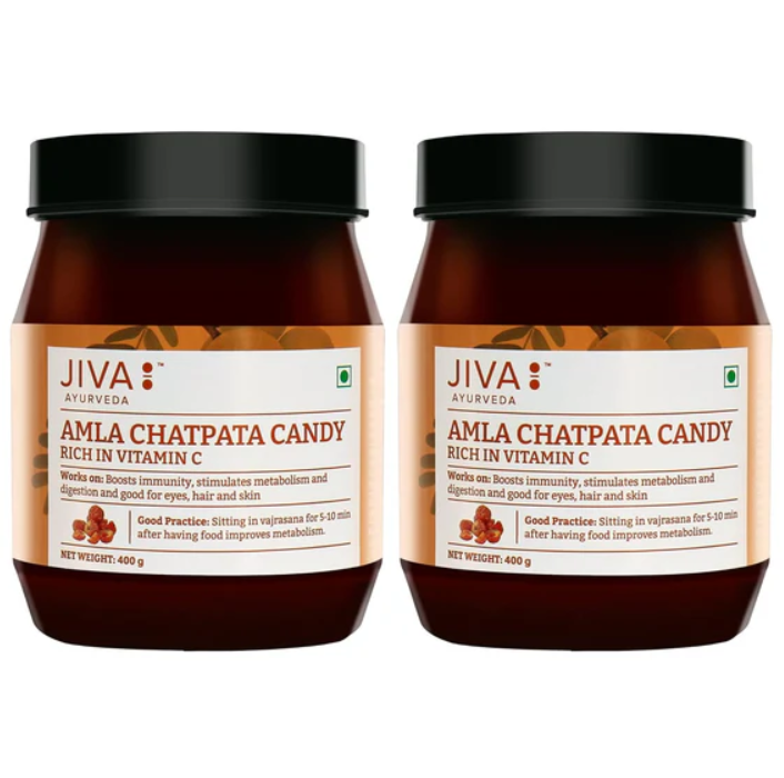 Show details for Jiva Ayurveda Amla Chatpata Candy - 400 gm - Pack of 2 Picture of Jiva Ayurveda Amla Chatpata Candy - 400 gm - Pack of 2