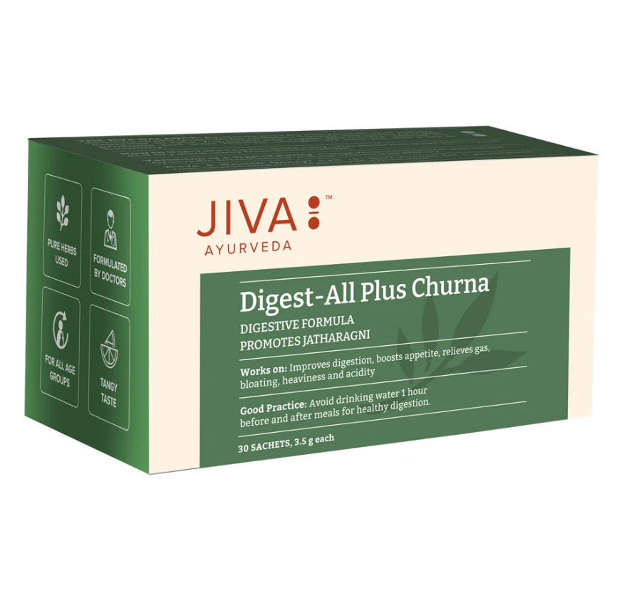 Show details for Jiva Ayurveda Digest All Plus Churna - 30 Sachets  Picture of Jiva Ayurveda Digest All Plus Churna - 30 Sachets