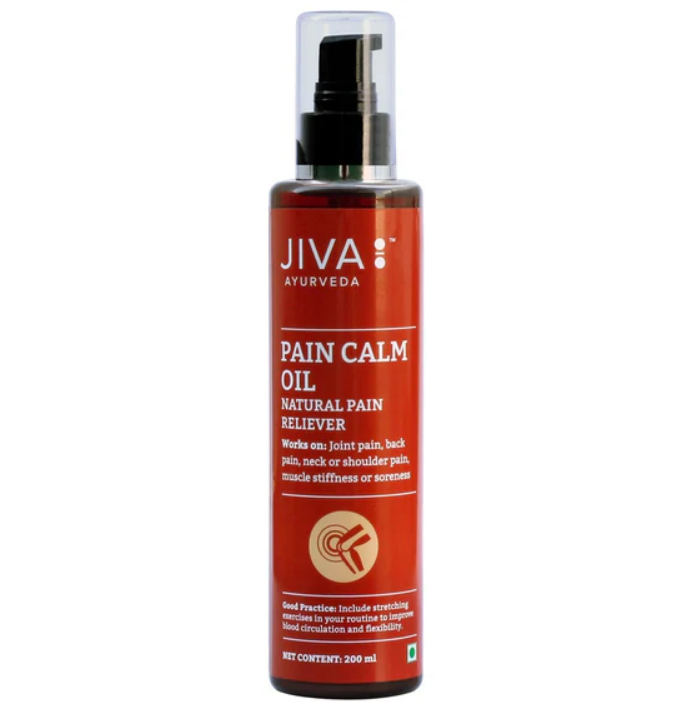 Show details for Jiva Ayurveda Pain Calm Oil - 200 ML Picture of Jiva Ayurveda Pain Calm Oil - 200 ML