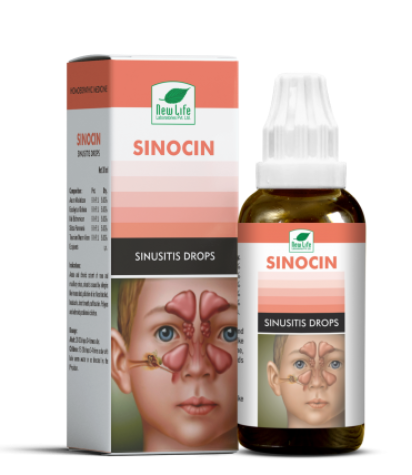 Show details for New Life Homeopathy Sinocin Drops - 30 ML Picture of New Life Homeopathy Sinocin Drops - 30 ML
