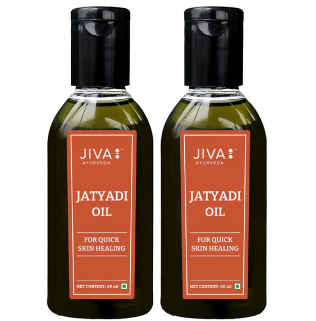 Picture of Jiva Ayurveda Jatyadi Oil - 60 ML -Pack of 2