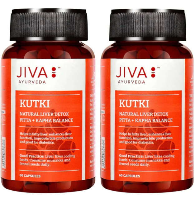 Show details for Jiva Ayurveda Kutki Capsules - 60 Caps - Pack of 2 Picture of Jiva Ayurveda Kutki Capsules - 60 Caps - Pack of 2