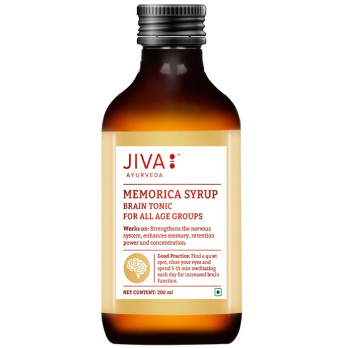 Picture of Jiva Ayurveda Memorica Syrup - 200 ML