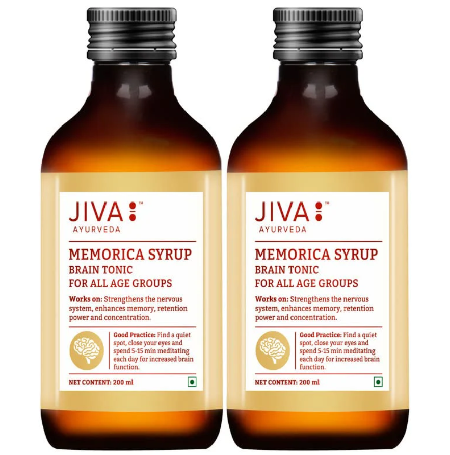 Picture of Jiva Ayurveda Memorica Syrup - 200 ML - Pack of 2
