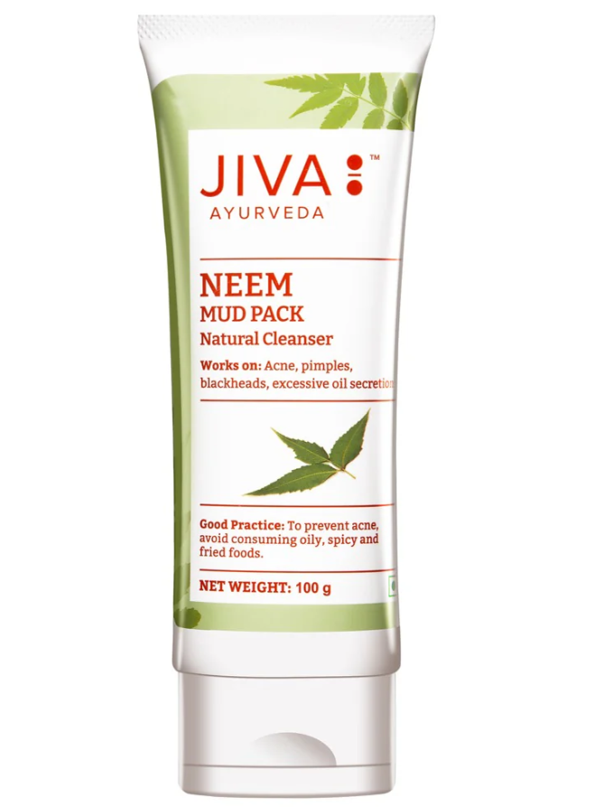 Show details for Jiva Ayurveda Neem Mud Pack - 100 gm Picture of Jiva Ayurveda Neem Mud Pack - 100 gm