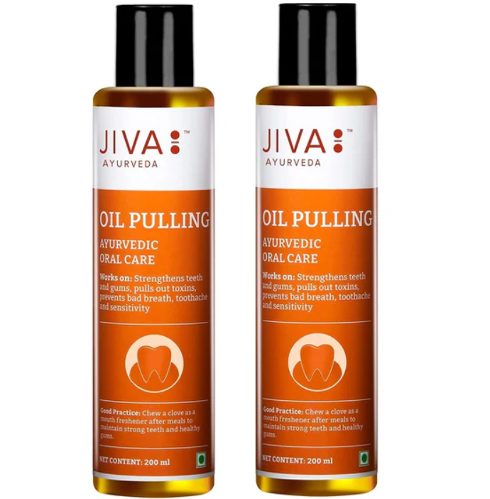 Picture of Jiva Ayurveda Oil Pulling - 200 ML - Pack of 2
