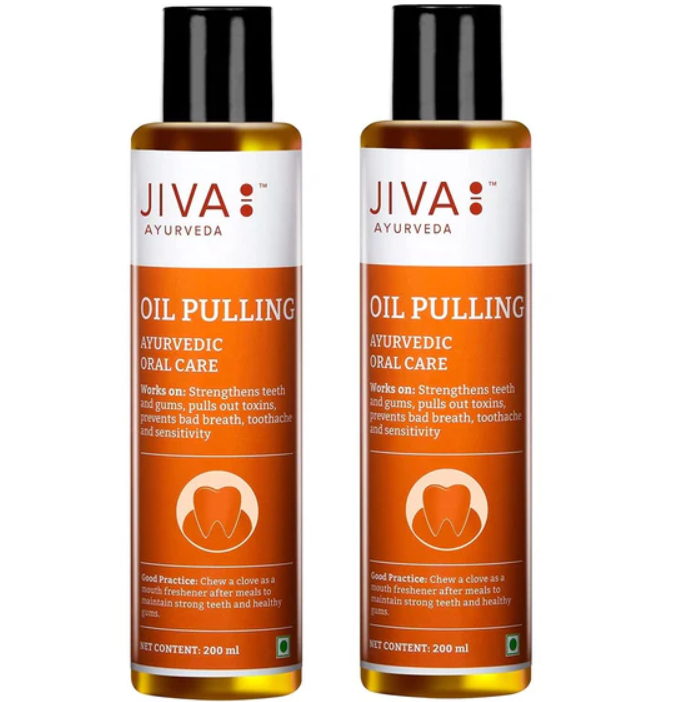 Show details for Jiva Ayurveda Oil Pulling - 200 ML - Pack of 2 Picture of Jiva Ayurveda Oil Pulling - 200 ML - Pack of 2
