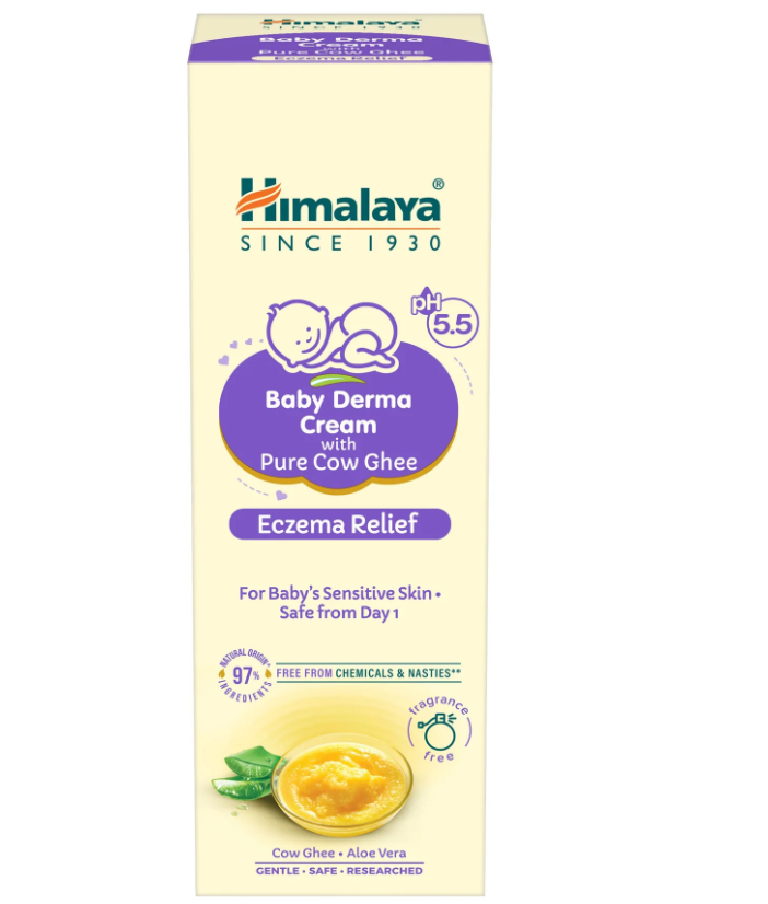 Show details for Himalaya Baby Derma Cream with Pure Cow Ghee - 50 gm Picture of Himalaya Baby Derma Cream with Pure Cow Ghee - 50 gm