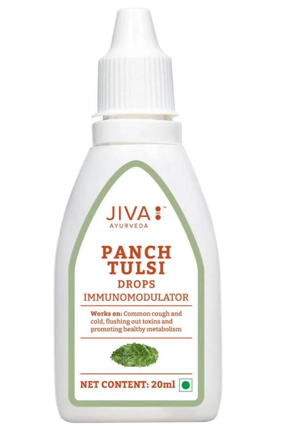 Show details for Jiva Ayurveda Panch Tulsi Drops - 20 ML Picture of Jiva Ayurveda Panch Tulsi Drops - 20 ML