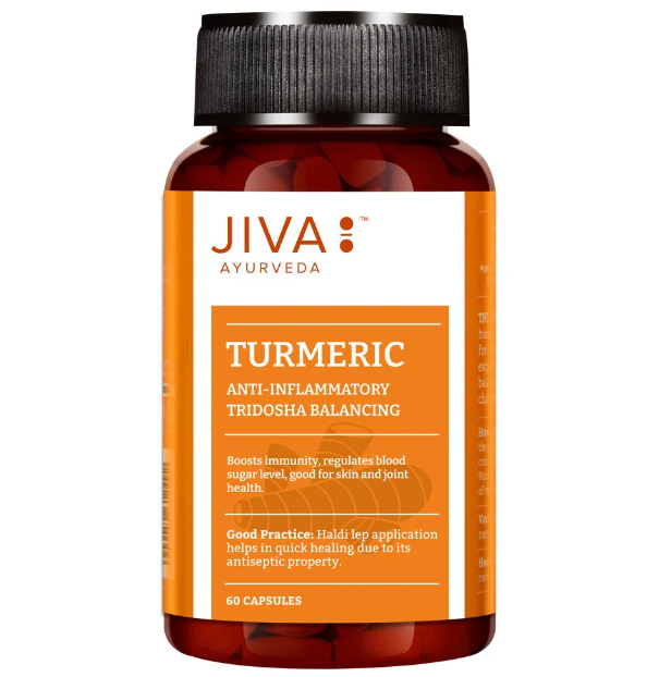 Show details for Jiva Ayurveda Turmeric Capsules - 60 Caps Picture of Jiva Ayurveda Turmeric Capsules - 60 Caps