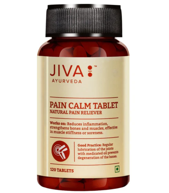 Picture of Jiva Ayurveda Pain Calm Tablet - 120 Tabs
