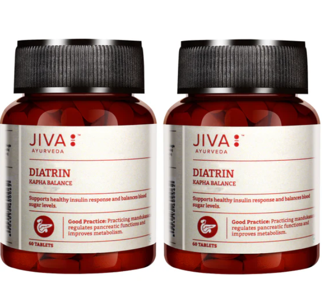 Show details for Jiva Ayurveda Diatrin Tablets - 60 Tabs - Pack of 2 Picture of Jiva Ayurveda Diatrin Tablets - 60 Tabs - Pack of 2