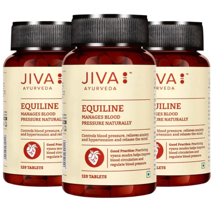 Picture of Jiva Ayurveda Equiline Tablets - 120 Tabs - Pack of 3