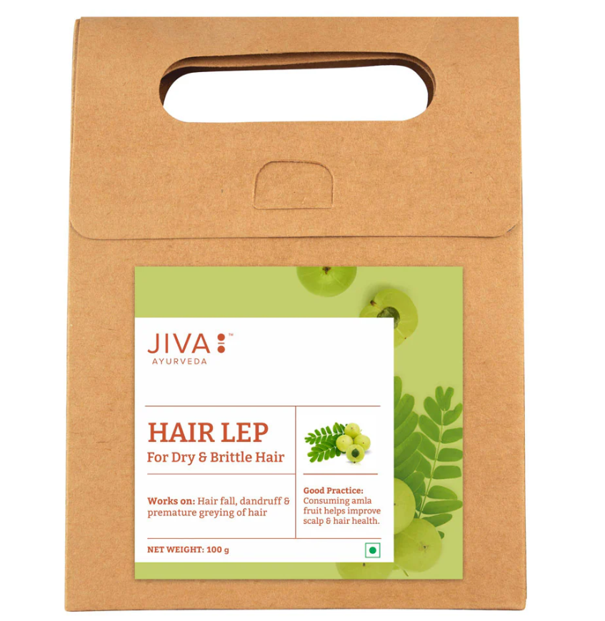 Picture of Jiva Ayurveda Hair Lep - 100 gm - Pack of 1