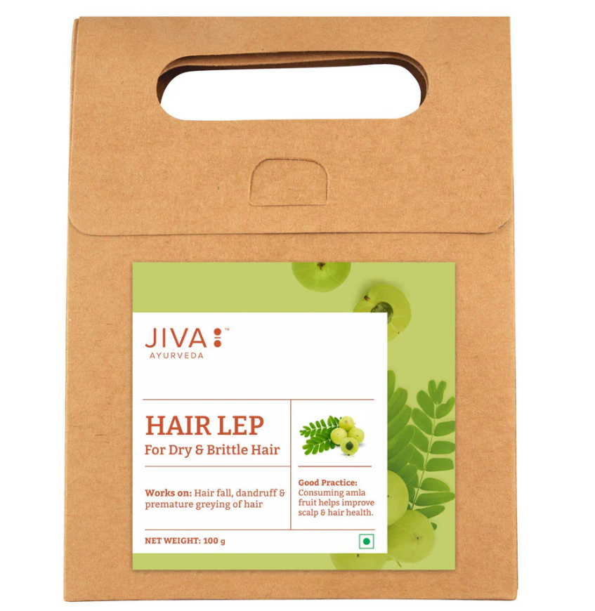 Show details for Jiva Ayurveda Hair Lep - 100 gm - Pack of 1 Picture of Jiva Ayurveda Hair Lep - 100 gm - Pack of 1