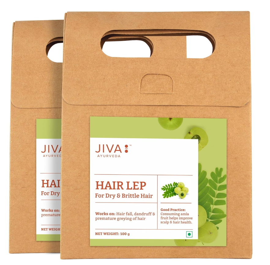 Show details for Jiva Ayurveda Hair Lep - 100 gm - Pack of 2 Picture of Jiva Ayurveda Hair Lep - 100 gm - Pack of 2