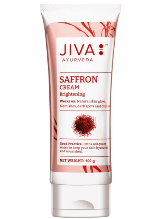 Picture of Jiva Ayurveda Saffron Cream - 100 gm